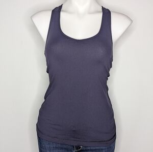 Lululemon Blue Scoop Neck Mesh Back Athletic Exercise Workout Tank Top 6